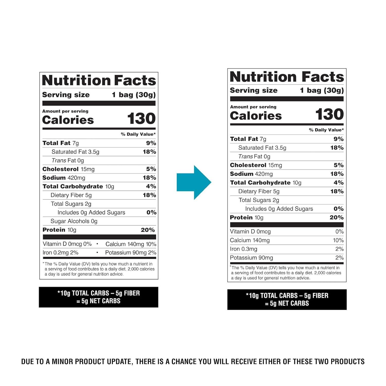 image:imageQuest Nutrition Cheese Crackers Zesty Ranch Flavor 10g Protein 5g Net Carbs High Protein 12 CountCheddar Blast