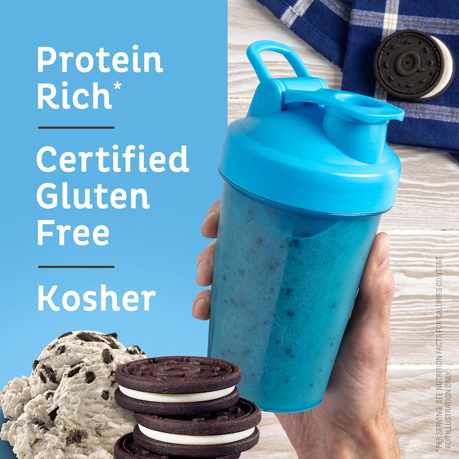 image:imageQuest Nutrition Cinnamon Crunch Protein Powder 20g Protein 2g Net Carb 1g Sugar Low Carb Gluten Free 16 Pound 24 ServingsCookies Cream