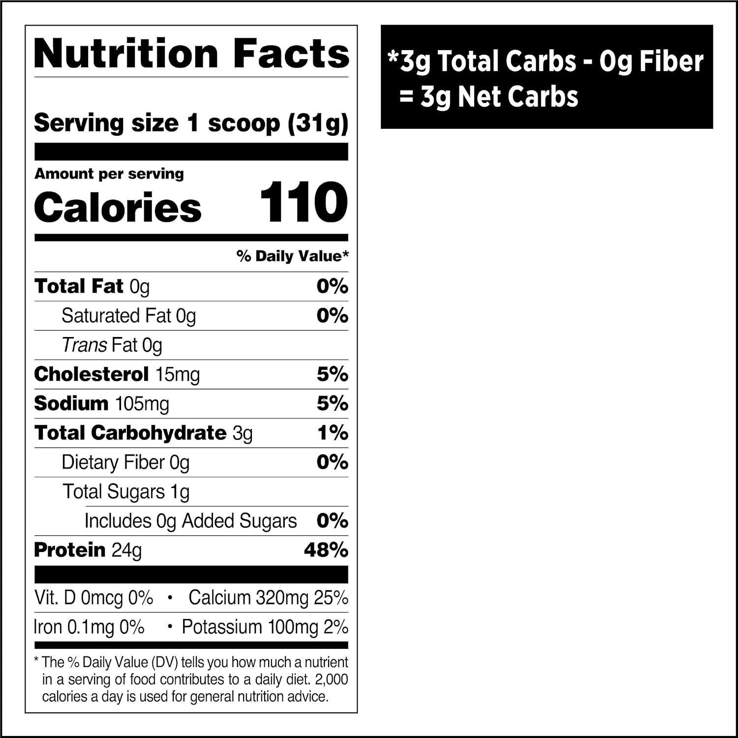 image:imageQuest Nutrition Cinnamon Crunch Protein Powder 20g Protein 2g Net Carb 1g Sugar Low Carb Gluten Free 16 Pound 24 ServingsVanilla Milkshake