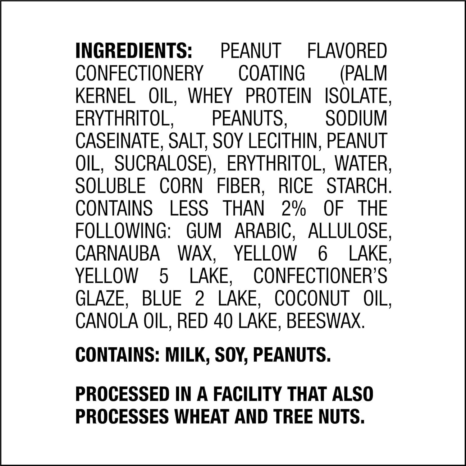 image:imageQuest Nutrition Coated Candies Peanut Butter 1g Sugar 10g Protein 4g Net Carbs Gluten Free Keto Friendly 12 CountPeanut Butter