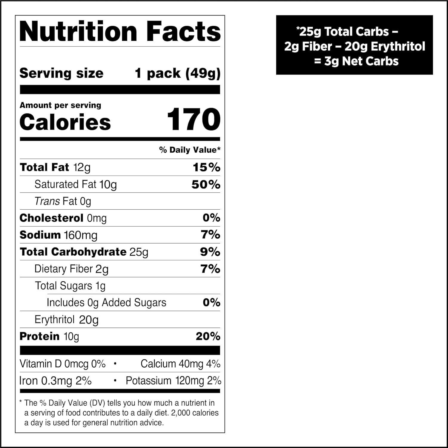 image:imageQuest Nutrition Coated Candies Peanut Butter 1g Sugar 10g Protein 4g Net Carbs Gluten Free Keto Friendly 12 CountPeanut Butter