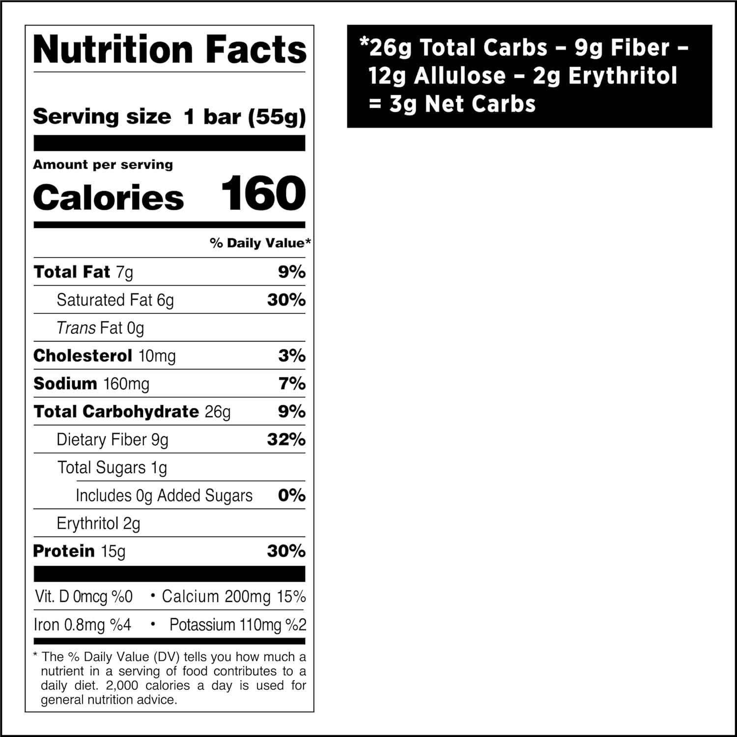 image:imageQuest Nutrition Crispy Cookies amp Cream Hero Protein Bar 18g Protein 1g Sugar 3g Net Carb Gluten Free Protein Snack Keto Friendly 12 CountChocolate Coconut