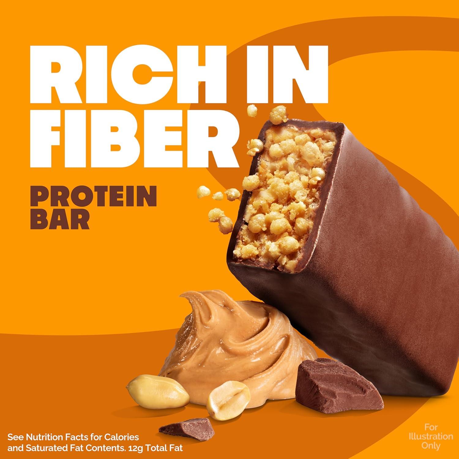 image:imageQuest Nutrition Crispy Cookies amp Cream Hero Protein Bar 18g Protein 1g Sugar 3g Net Carb Gluten Free Protein Snack Keto Friendly 12 CountChocolate Peanut Butter