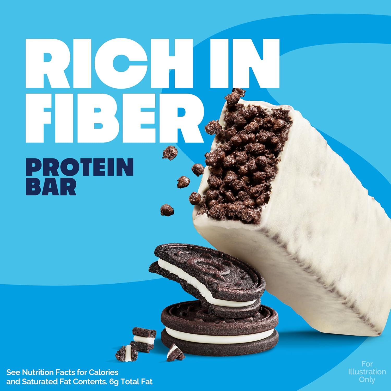 image:imageQuest Nutrition Crispy Cookies amp Cream Hero Protein Bar 18g Protein 1g Sugar 3g Net Carb Gluten Free Protein Snack Keto Friendly 12 CountCookies Cream