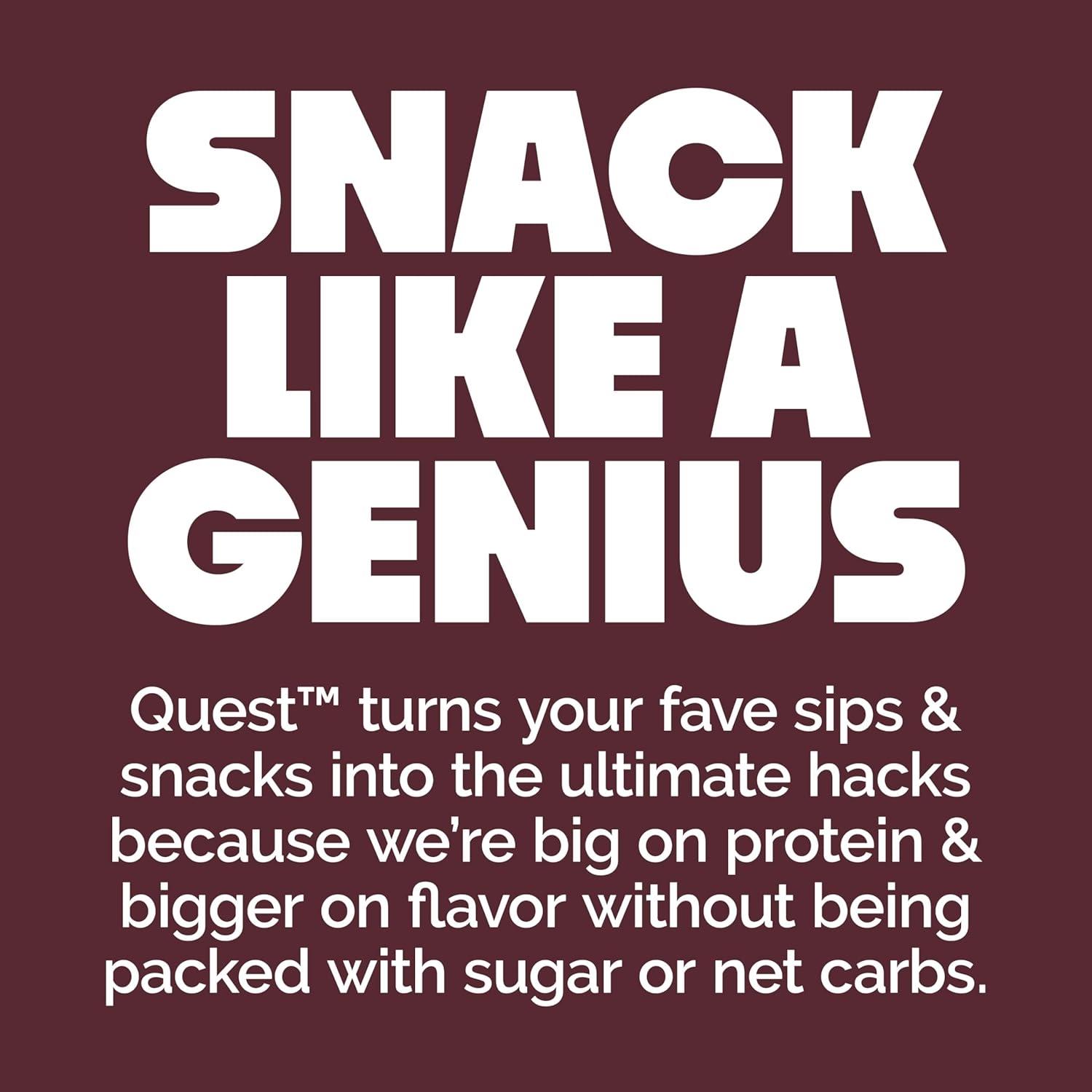 image:imageQuest Nutrition Crispy Cookies amp Cream Hero Protein Bar 18g Protein 1g Sugar 3g Net Carb Gluten Free Protein Snack Keto Friendly 12 CountFruity Cereal
