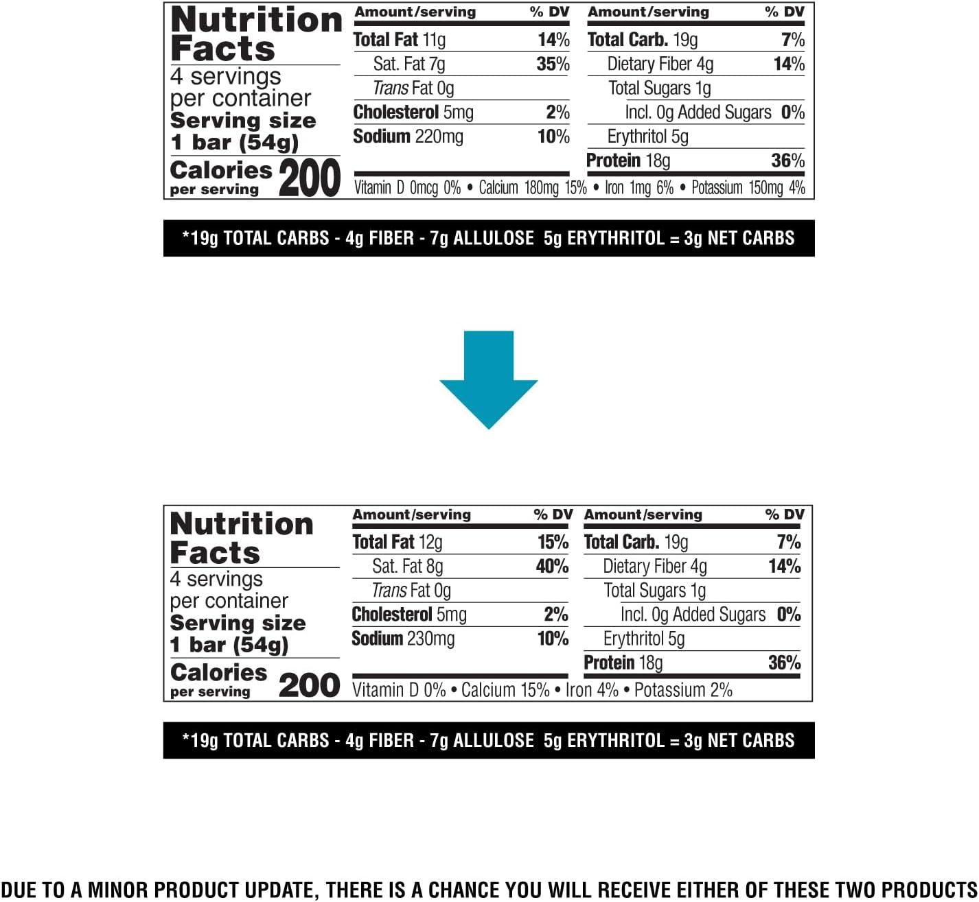 image:imageQuest Nutrition Crispy Cookies amp Cream Hero Protein Bar 18g Protein 1g Sugar 3g Net Carb Gluten Free Protein Snack Keto Friendly 12 CountPeanut Butter