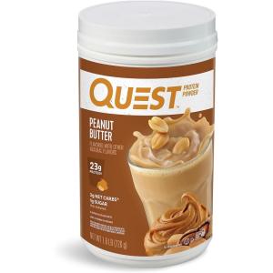 image:imageQuest Nutrition Cinnamon Crunch Protein Powder 20g Protein 2g Net Carb 1g Sugar Low Carb Gluten Free 16 Pound 24 ServingsPeanut Butter