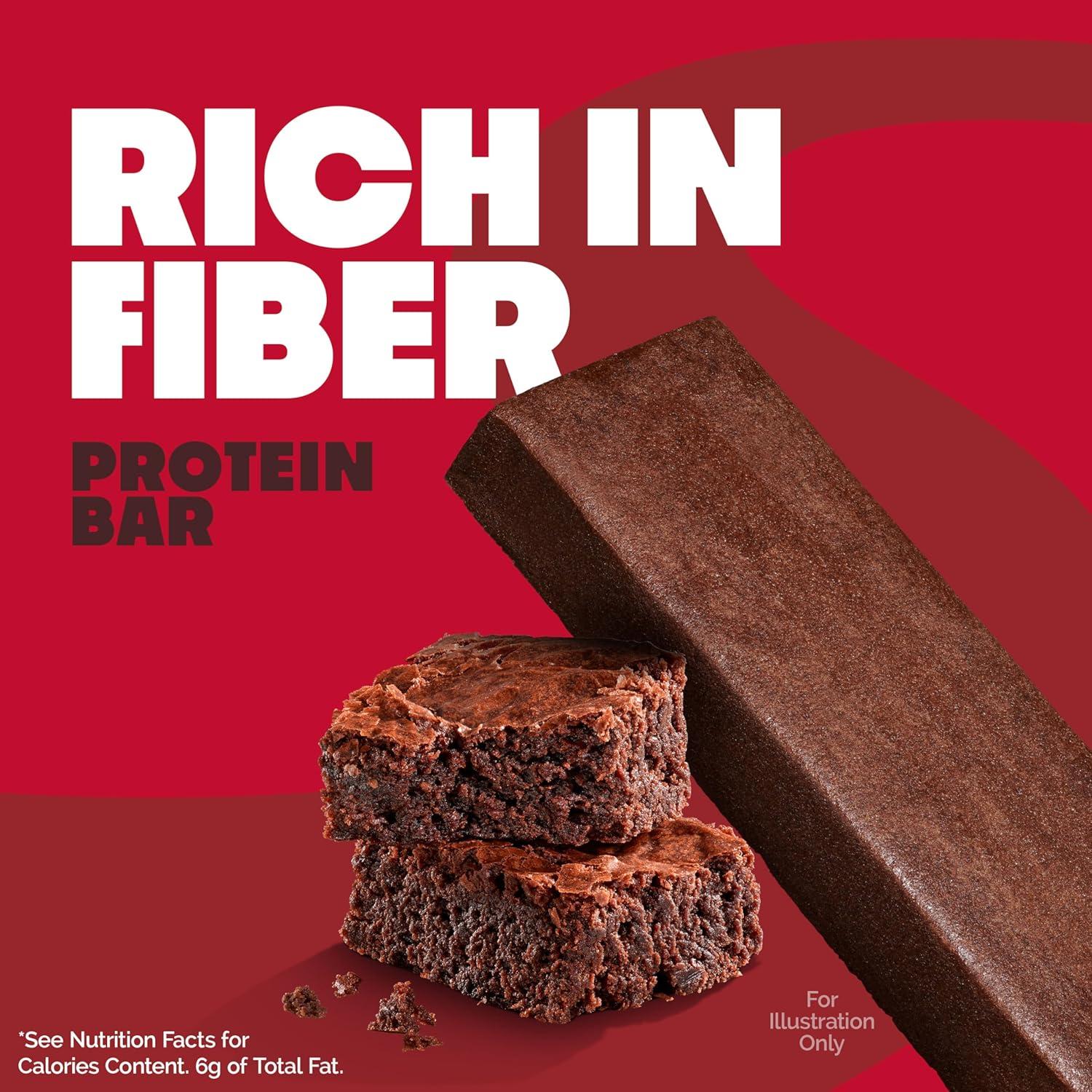 image:imageQuest Nutrition Chocolate Brownie Protein Bars 20g Protein 4g Net Carbs 1g Sugar High Fiber Gluten Free Keto Friendly 4 Count