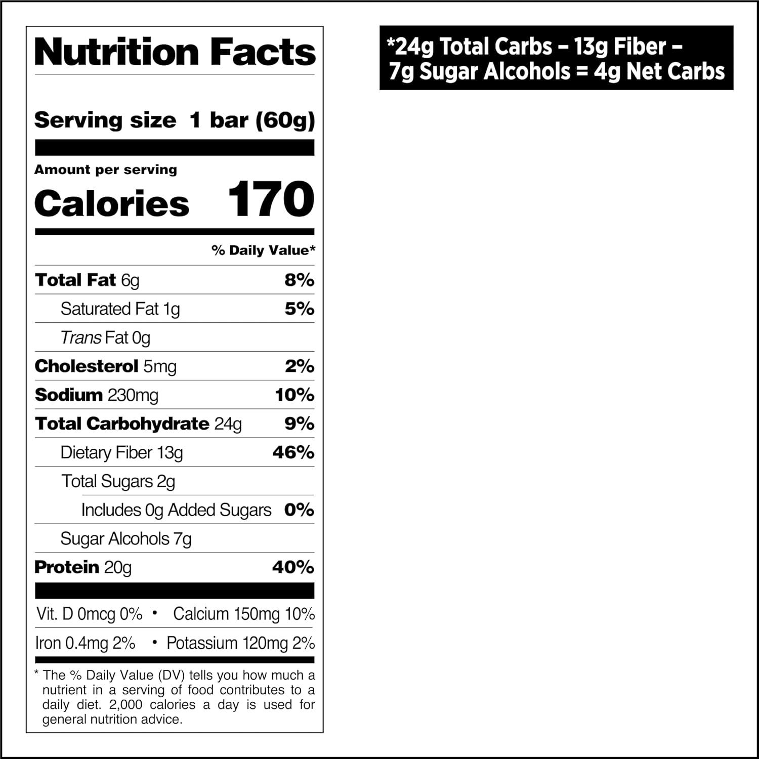 image:imageQuest Nutrition Chocolate Chip Cookie Dough Protein Bars High Protein Low Carb Gluten Free Keto Friendly 12 CountApple Pie