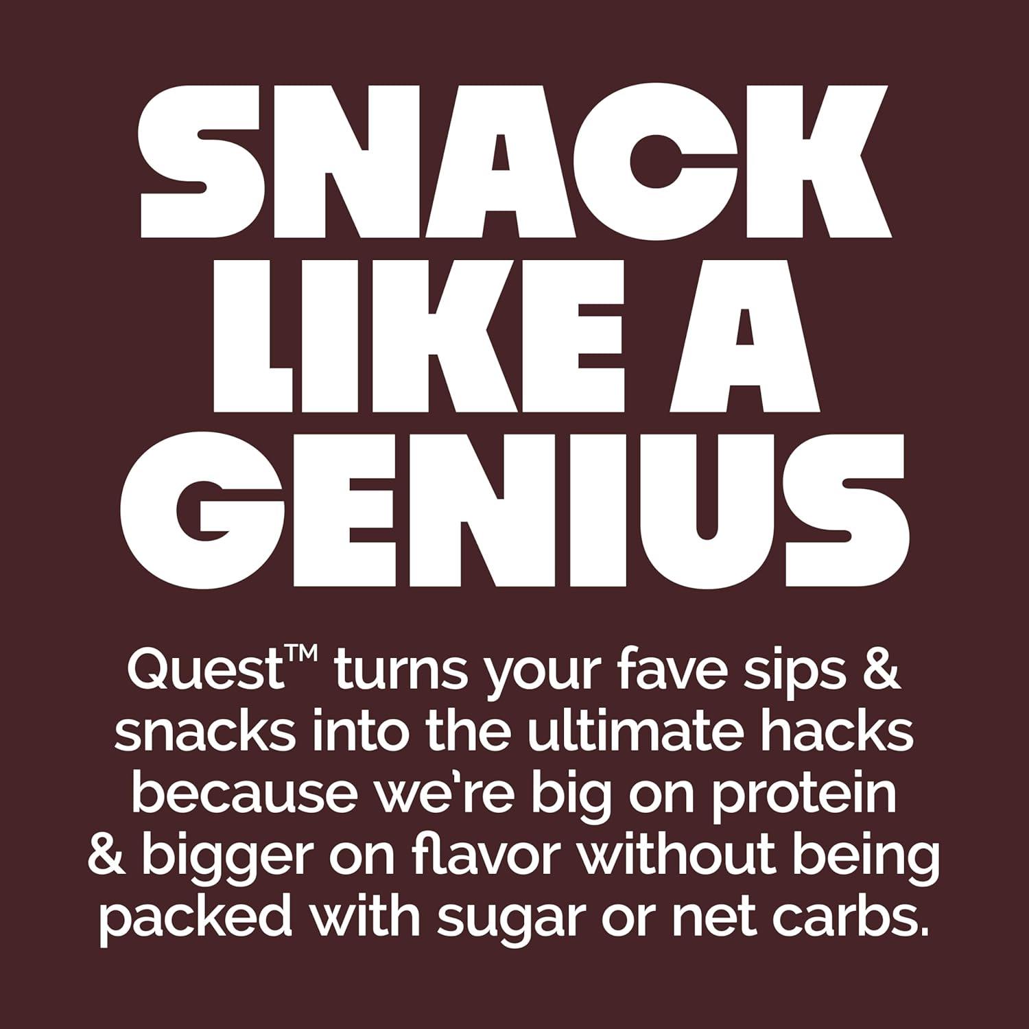 image:imageQuest Nutrition Chocolate Chip Cookie Dough Protein Bars High Protein Low Carb Gluten Free Keto Friendly 12 CountChocolate Brownie