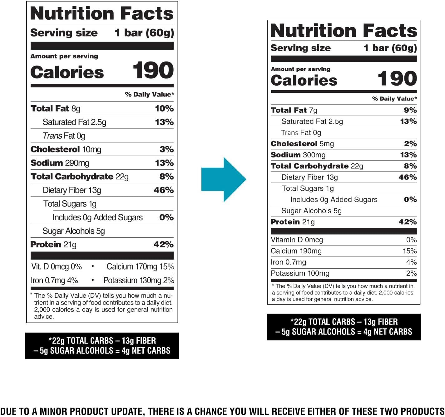 image:imageQuest Nutrition Chocolate Chip Cookie Dough Protein Bars High Protein Low Carb Gluten Free Keto Friendly 12 CountCookies Cream