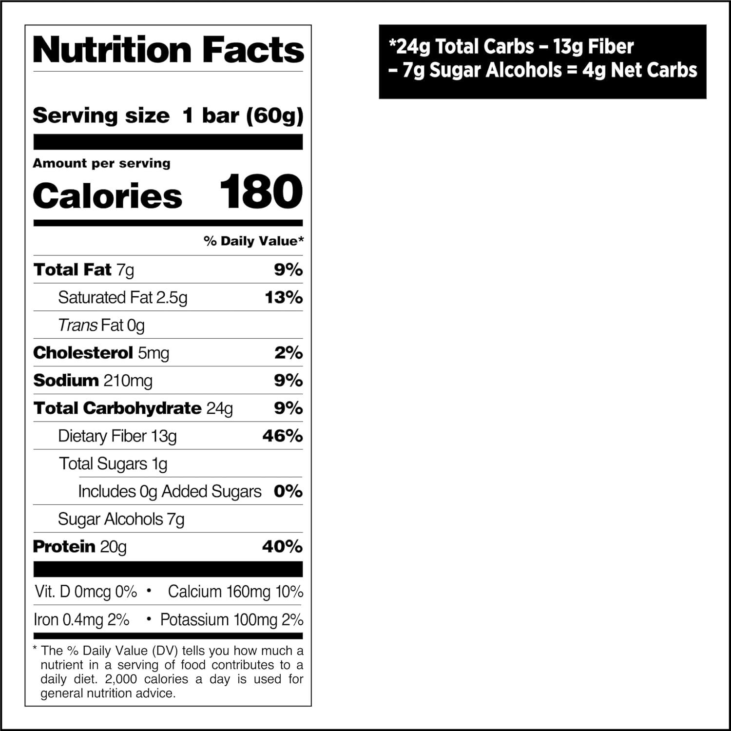 image:imageQuest Nutrition Chocolate Chip Cookie Dough Protein Bars High Protein Low Carb Gluten Free Keto Friendly 12 CountLemon Cake