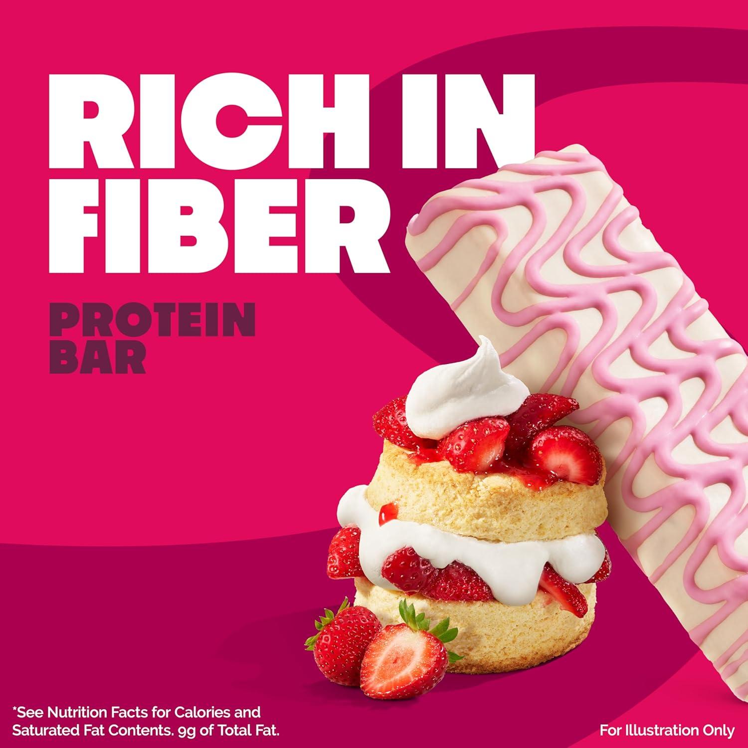 image:imageQuest Nutrition Chocolate Chip Cookie Dough Protein Bars High Protein Low Carb Gluten Free Keto Friendly 12 CountStrawberry Shortcake