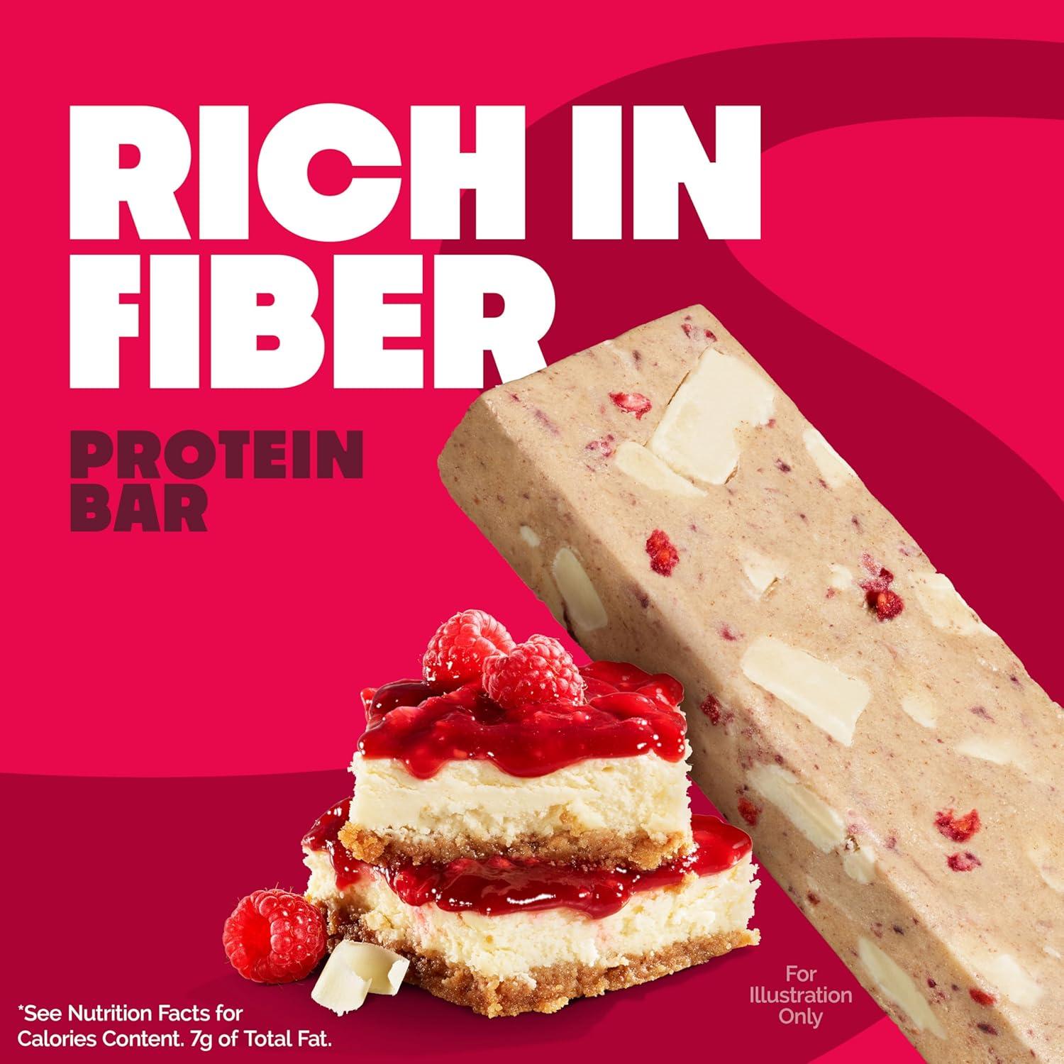 image:imageQuest Nutrition Chocolate Chip Cookie Dough Protein Bars High Protein Low Carb Gluten Free Keto Friendly 12 CountWhite Chocolate Raspberry