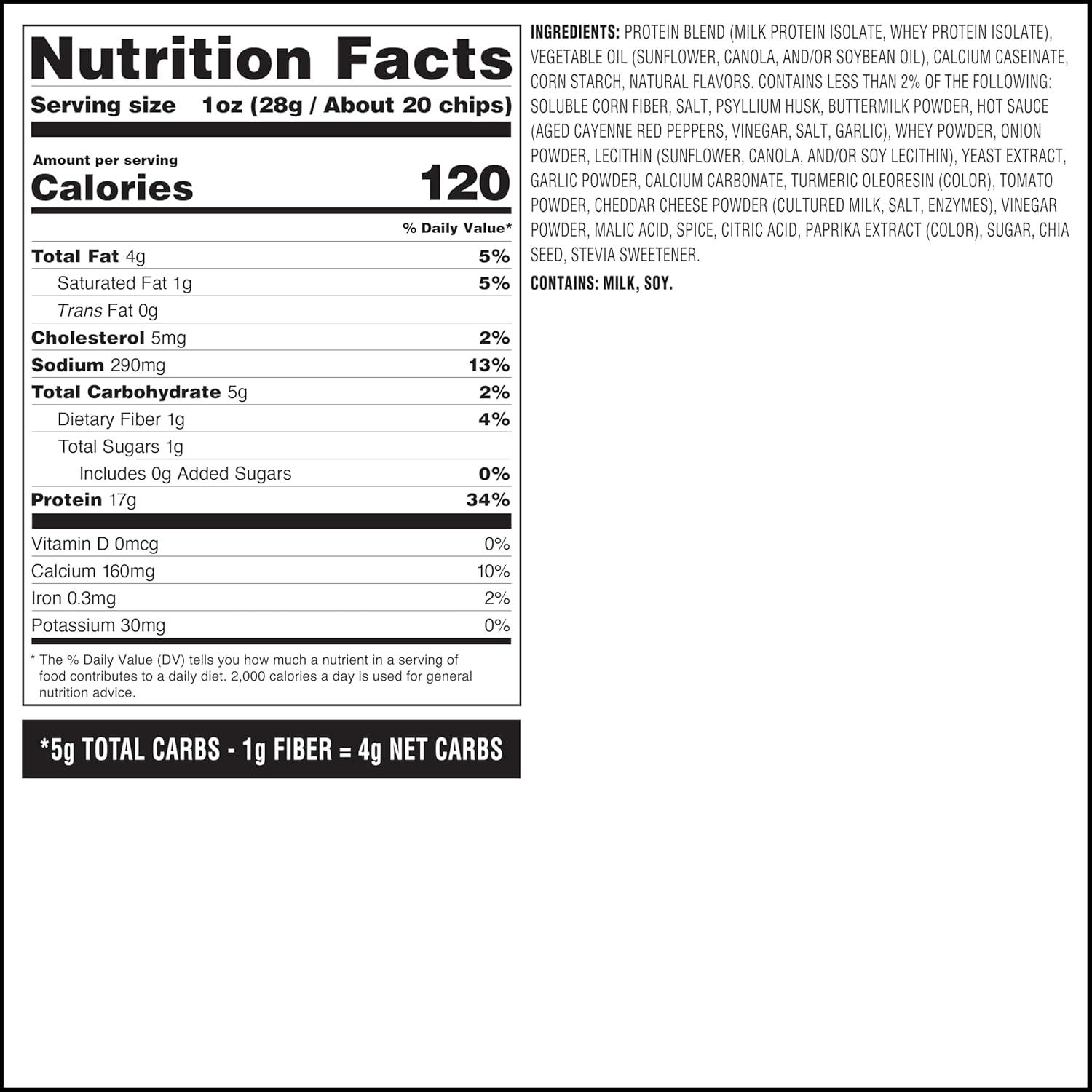 image:imageQuest Nutrition Tortilla Style Protein Chips Salty Snack Variety Pack Pizza Loaded Taco Nacho Cheese Ranch High Protein Snack Low Carb Gluten Free 11 oz Pack of 8 2 each flavorBuffalo Ranch
