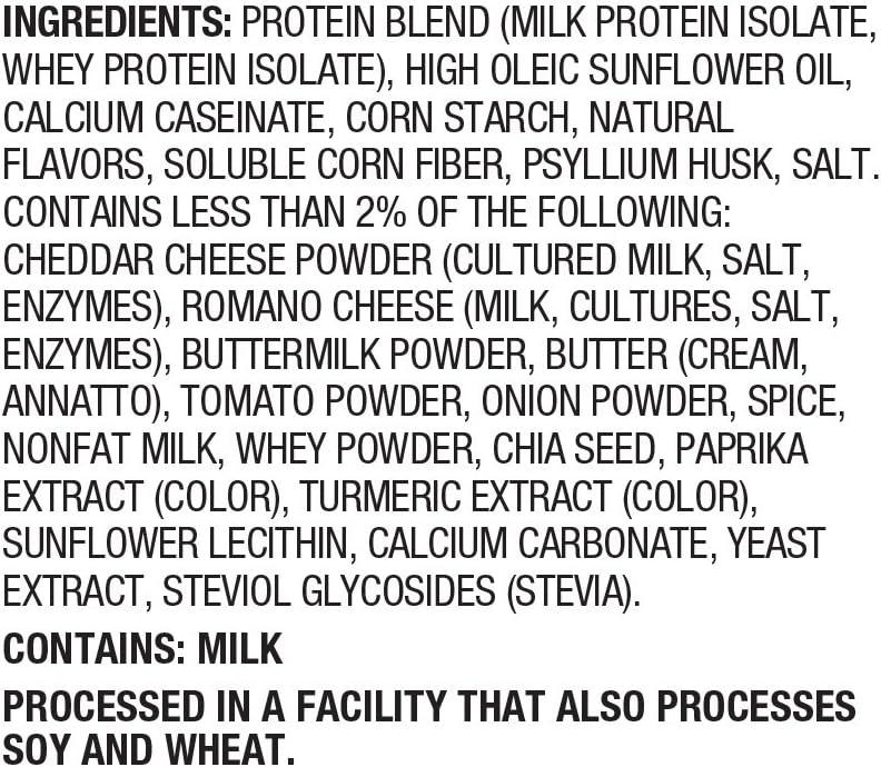 image:imageQuest Nutrition Tortilla Style Protein Chips Salty Snack Variety Pack Pizza Loaded Taco Nacho Cheese Ranch High Protein Snack Low Carb Gluten Free 11 oz Pack of 8 2 each flavorNacho Cheese