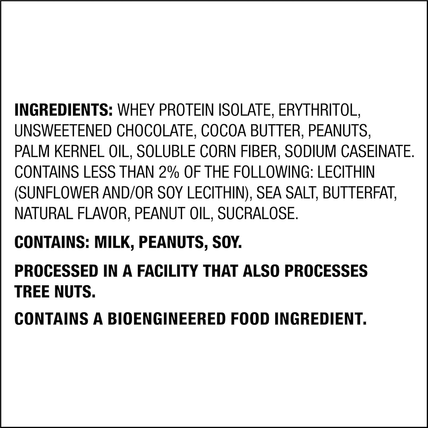 image:imageQuest Nutrition Peanut Butter Cups 11g Protein 1g Sugar Low Carb Gluten Free Keto Friendly 4 CountPeanut Butter