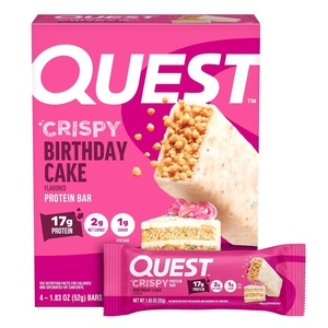 image:imageQuest Nutrition Pumpkin Pie Protein Bar 20g Protein 12 CountBirthday Cake