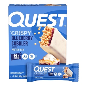 image:imageQuest Nutrition Pumpkin Pie Protein Bar 20g Protein 12 CountBlueberry Cobbler