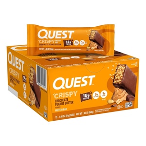 image:imageQuest Nutrition Pumpkin Pie Protein Bar 20g Protein 12 CountChocolate Peanut Butter